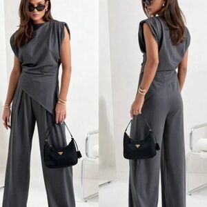 Gray Women's Jumpsuit
